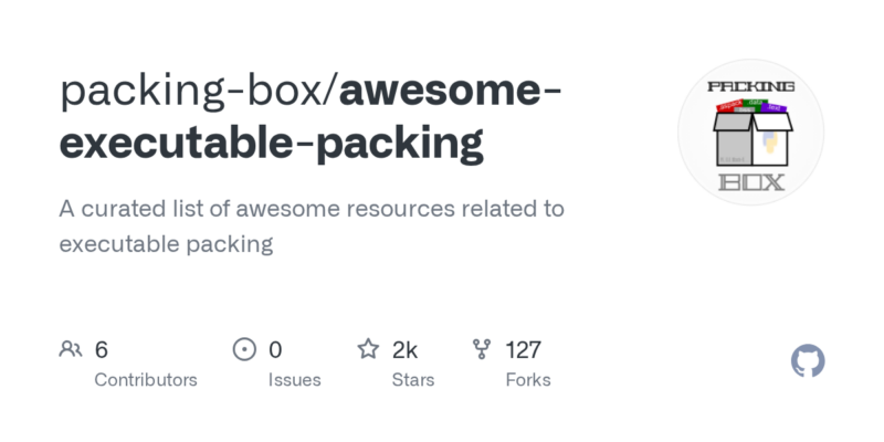 packing-box/awesome-executable-packing 源码下载与部署教程-源码站