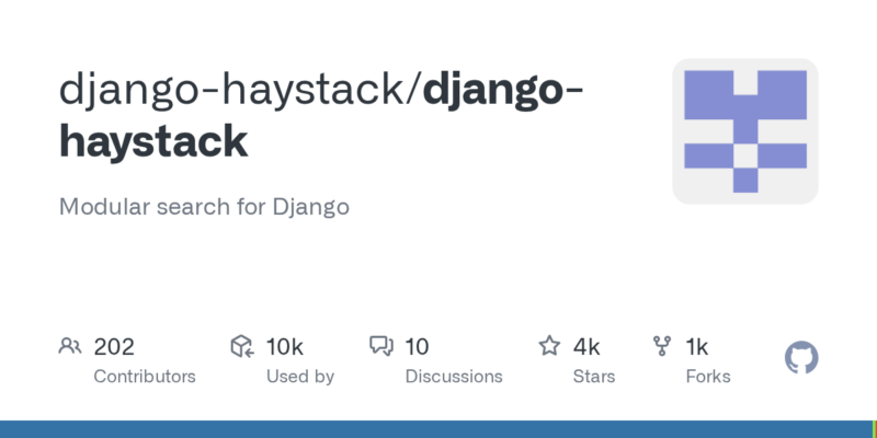 django-haystack/django-haystack 源码下载与部署教程-源码站