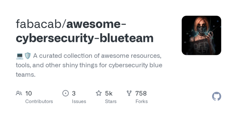 fabacab/awesome-cybersecurity-blueteam 源码下载与部署教程-源码站