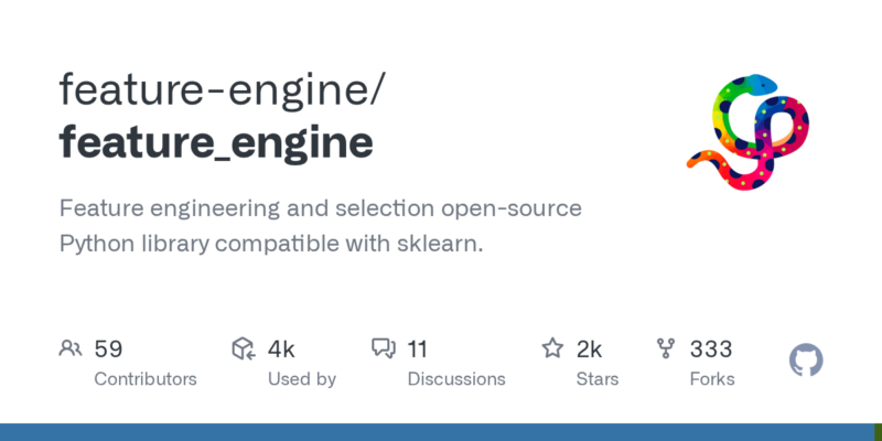 feature-engine/feature_engine 源码下载与部署教程-源码站