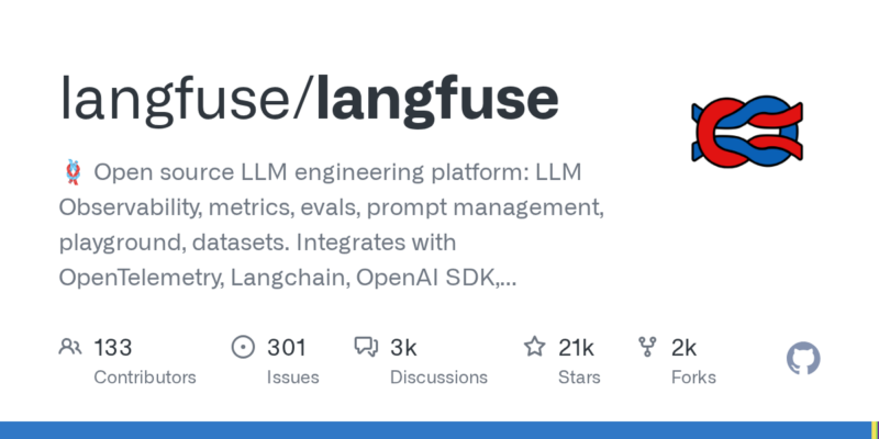 langfuse/langfuse 源码下载与部署教程-源码站