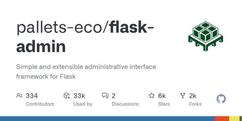 pallets-eco/flask-admin 源码下载_部署教程_开源项目-源码站