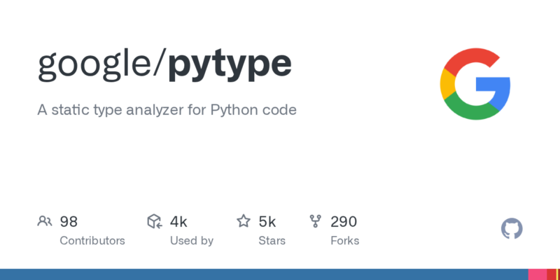 google/pytype 源码下载与部署教程-源码站