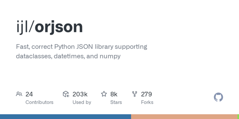 ijl/orjson 源码下载与部署教程-源码站