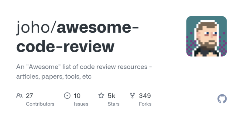 joho/awesome-code-review 源码下载_部署教程_开源项目-源码站