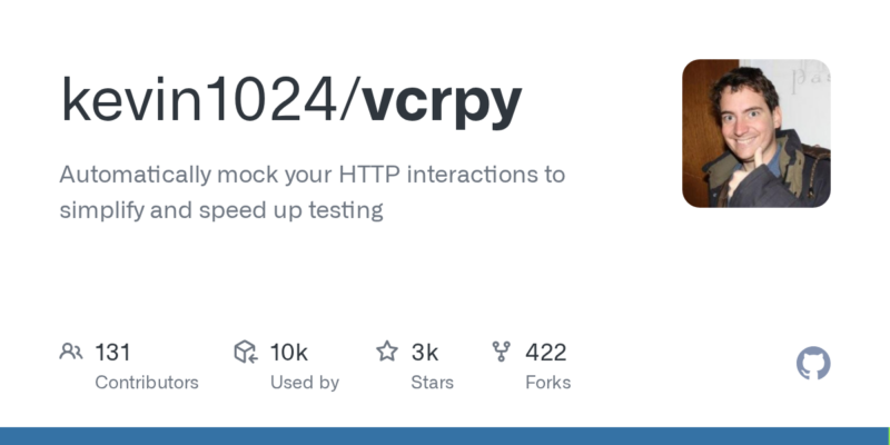 kevin1024/vcrpy 源码下载与部署教程-源码站