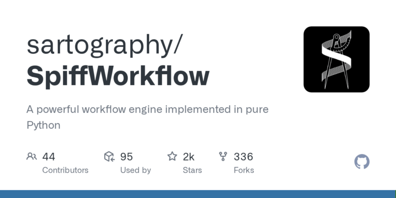 sartography/SpiffWorkflow 源码下载_部署教程_开源项目-源码站