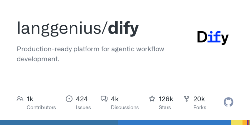 langgenius/dify 源码下载_部署教程_开源项目-源码站