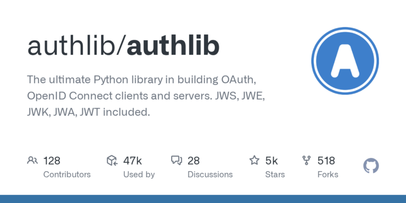 authlib/authlib 源码下载与部署教程-源码站