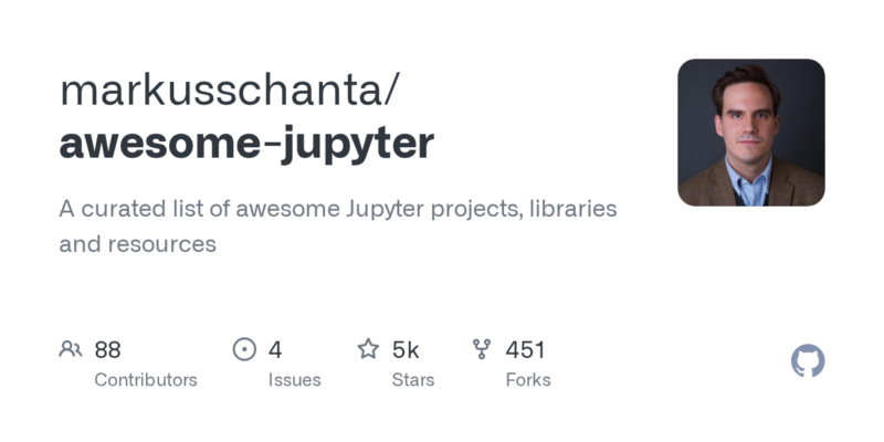 markusschanta/awesome-jupyter 源码下载_部署教程_开源项目-源码站