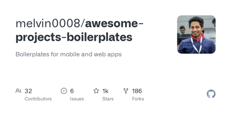 melvin0008/awesome-projects-boilerplates 源码下载_部署教程_开源项目-源码站