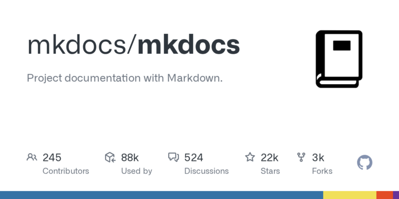 mkdocs/mkdocs 源码下载_部署教程_开源项目-源码站