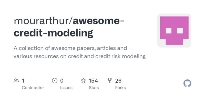 mourarthur/awesome-credit-modeling 源码下载与部署教程-源码站