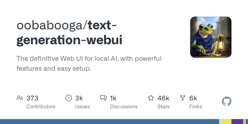 oobabooga/text-generation-webui 源码下载_部署教程_开源项目-源码站