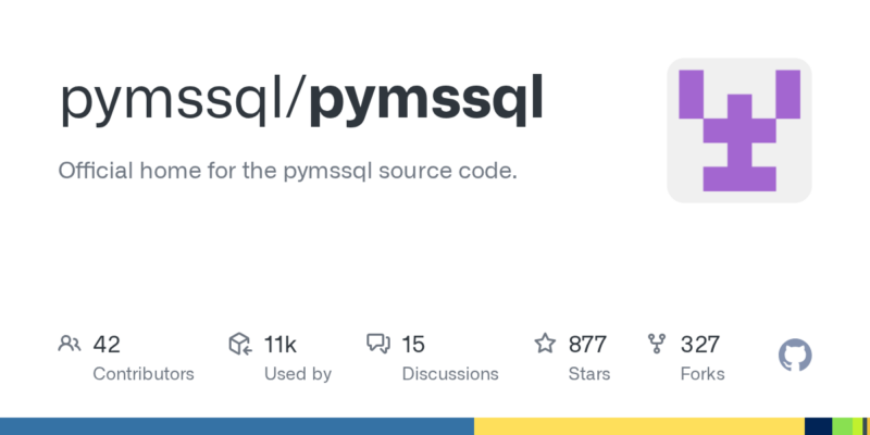 pymssql/pymssql 源码下载_部署教程_开源项目-源码站