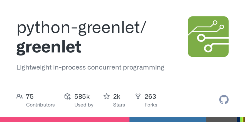 python-greenlet/greenlet 源码下载与部署教程-源码站