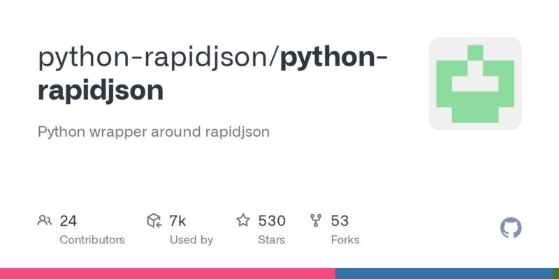 python-rapidjson/python-rapidjson 源码下载与部署教程-源码站