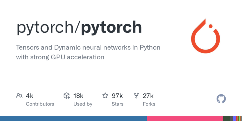 pytorch/pytorch 源码下载与部署教程-源码站