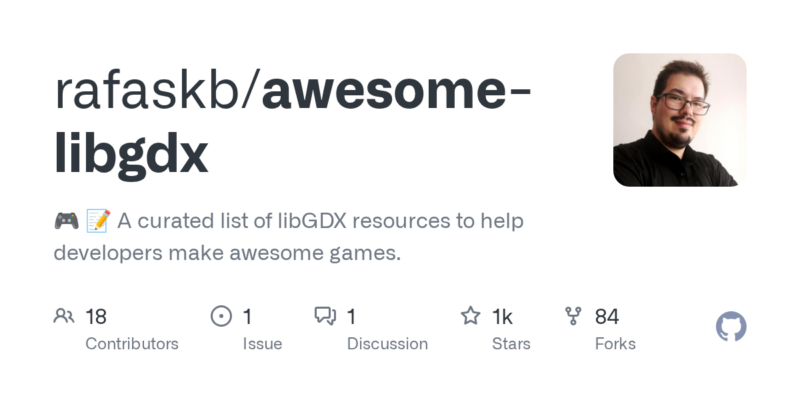 rafaskb/awesome-libgdx 源码下载与部署教程-源码站