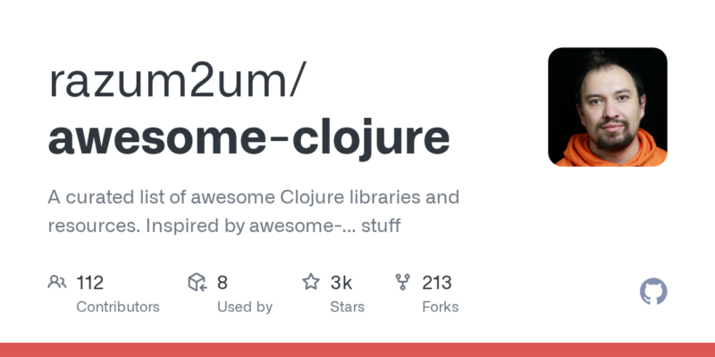 razum2um/awesome-clojure 源码下载与部署教程-源码站