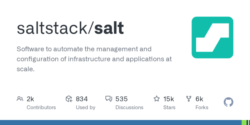 saltstack/salt 源码下载与部署教程-源码站