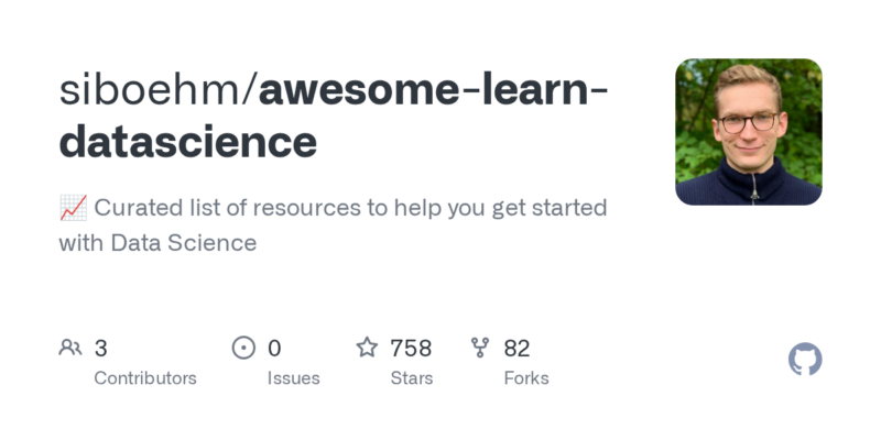 siboehm/awesome-learn-datascience 源码下载与部署教程-源码站