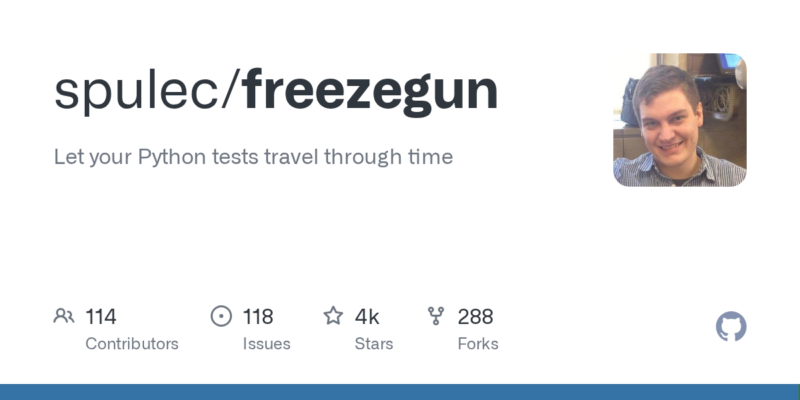 spulec/freezegun 源码下载与部署教程-源码站