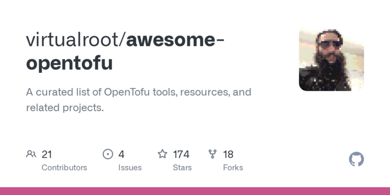 virtualroot/awesome-opentofu 源码下载与部署教程-源码站
