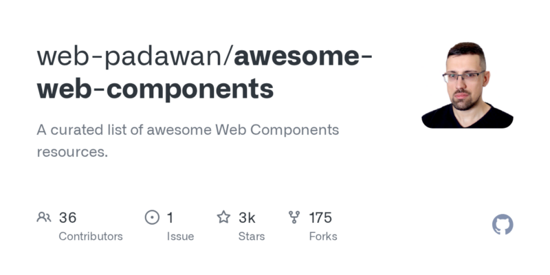 web-padawan/awesome-web-components 源码下载与部署教程-源码站
